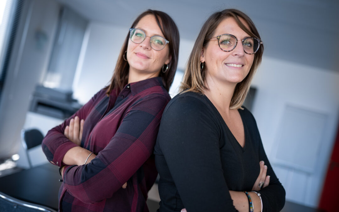 Comptabilité & Payes… Caroline et Emilie BRANDT,  Un duo des plus motivés et motivants