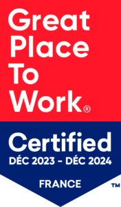 GreatPlaceToWork certified Decembre2023